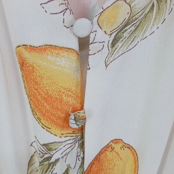 For Love And Lemons Wh Lemon Print W Belt Jumpsuit. - Picture 5 of 11